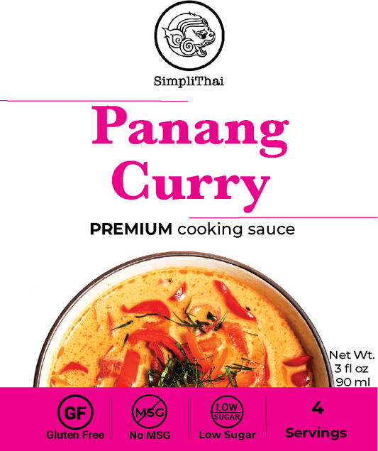 Panang curry cooking sauce